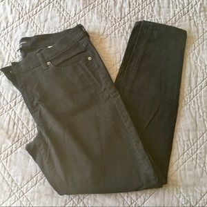 BR Black Skinny Sateen Pants 30/10